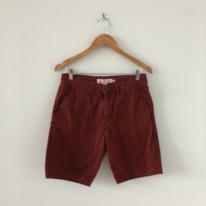 H&M L.O.G.G Dark Wine Red Shorts for Men